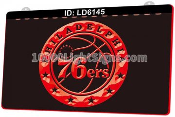 LD6145 Philadelphia 76ers PHI NBA Sports