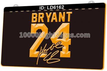 LD6162 Los Angeles Lakers LAL NBA Sports 24 Kobe Bryant