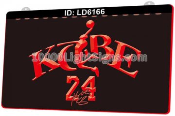 LD6166 Los Angeles Lakers LAL NBA Sports 24 Kobe Bryant