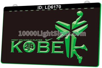 LD6170 Los Angeles Lakers LAL NBA Sports 24 Kobe Bryant