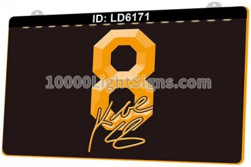LD6171 Los Angeles Lakers LAL NBA Sports 8 Kobe Bryant