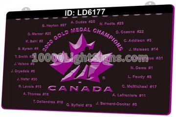 LD6177 2020 Gold Medal Champions Canada