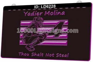 LD6228 Yadier Molina 4 Thou Shalt Not Steal Baseball Player