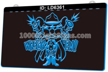 LD6361 Texas Tech Mascot Wreck Em