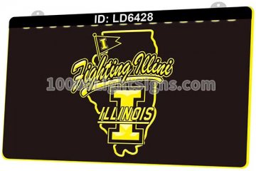 LD6428 Fighting Illini Illinois