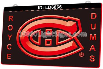 LD6866 Royce Dumas Montreal Canadiens Ice Hockey Team