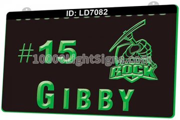 LD7082 Abitibi Eskimos Ice Hockey Team Timmins Rock Gibby 15