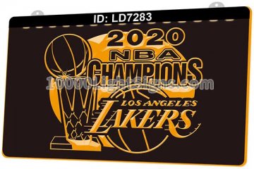LD7283 World Series Champions NBA Los Angeles Lakers