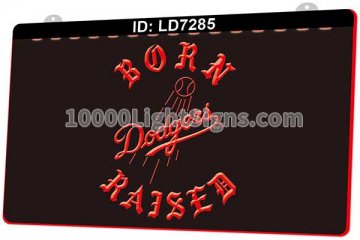 LD7285 Dodgers LAL NBA Sports Born Raised