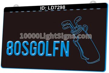 LD7298 Golf Bag 80s
