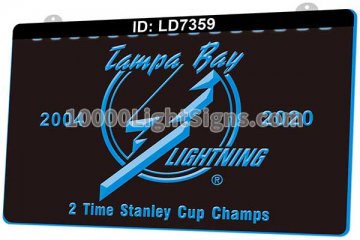 LD7359 Tampa Bay Lightning Ice Hockey Team