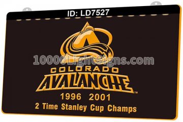 LD7527 Colorado Avalanche COL NHL Sports Stanley Cup Champs