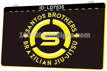 LD7535 Santos Brothers Bra Zilian Jiu Jitsu