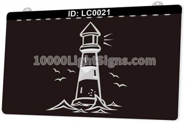 LC0021 Lighthouse Seagull