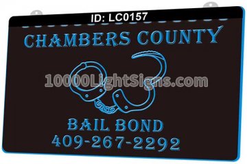 LC0157 Chambers County Bail Bond Handcuff