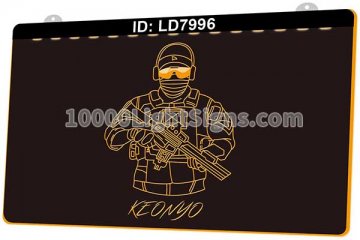 LD7996 Gun Soldier Mask Keonyo