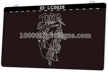 LC0028 Trap Head Barber Salon Hair