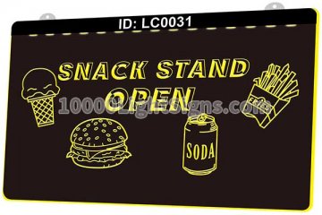 LC0031 Snack Stand Open Ice Cream Soda