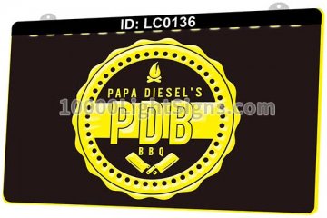 LC0136 Papa Diesel BBQ