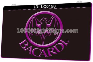 LC0158 Bacardi Rums Cocktails Bar