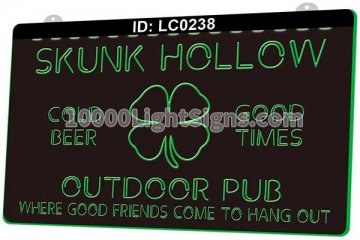 LC0238 Outdoor Pub Cold Beer Good Times