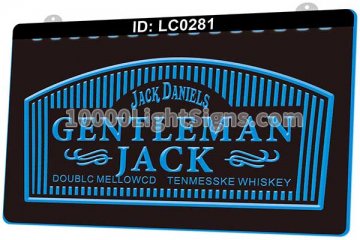 LC0281 Jack Daniels Tennessee Whiskey Gentleman