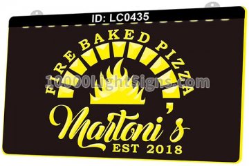 LC0435 Your Names Fire Baked Pizza
