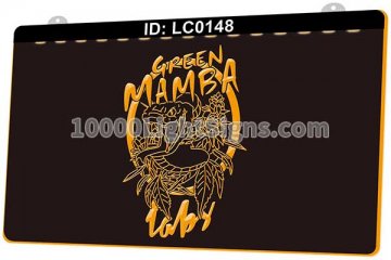 LC0148 Green Mamba Taby Snake