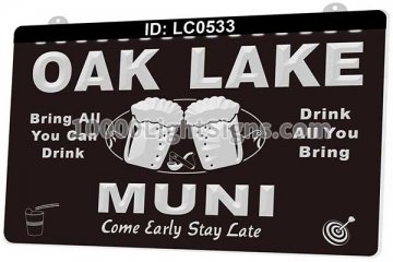 LC0533 Your Names Muni Come Early Stay Late Beer Bar