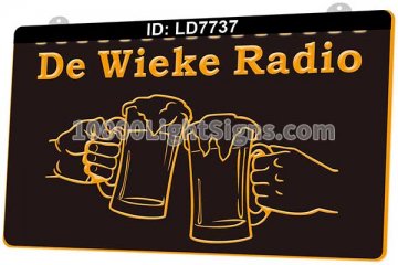 LD7737 De Wieke Radio Beer Bar Mug