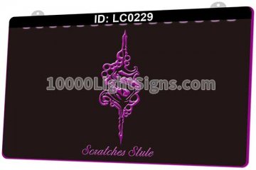 LC0229 Scratches Stule