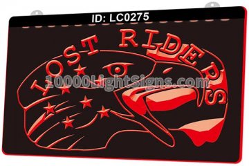 LC0275 Lost Riders Eagle Flag