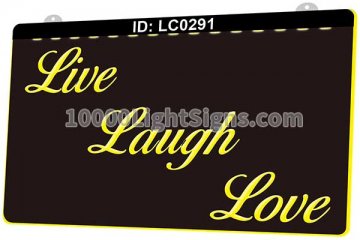 LC0291 Live Laugh Love