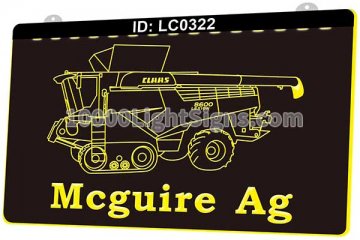 LC0322 Harvester Claas Lexion Mcguire Ag