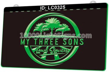 LC0325 My Three Sons Lawn Services