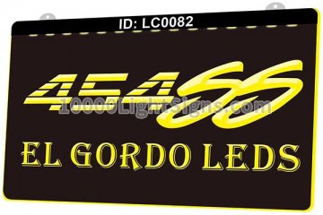 LC0082 454 SS Chevy Truck El Gordo Leds Car