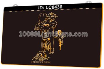 LC0436 Bike Cycle Rider