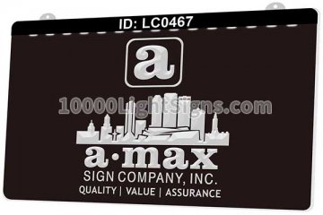 LC0467 A Max Sign Company City
