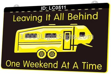 LC0511 Leaving It All Behind One Weekend Campsite