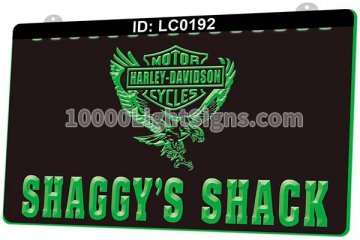 LC0192 Harley Davidson Motor cycles Shack