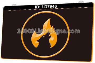 LD7946 Fox Wolf Circle