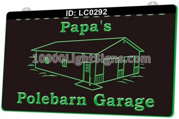LC0292 Polebarn Garage House