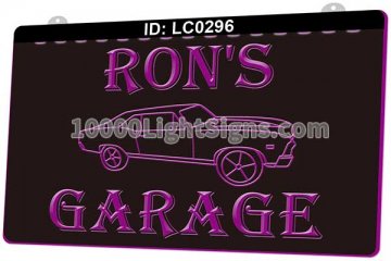 LC0296 Classic Car Garage