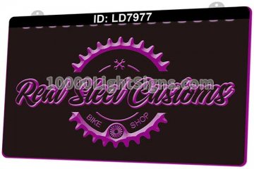 LD7977 Real Steel Customs Bike Shop