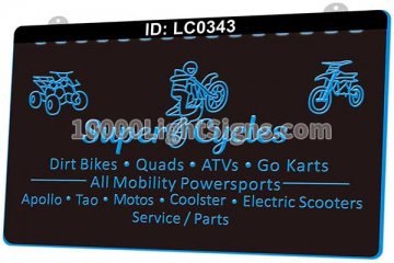 LC0343 Super Cycles Dirt Bikes Quads Atvs Go Karts
