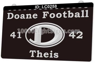 LC0258 Doane Football Theis
