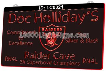 LC0321 Your Name Oakland Raiders AFC NFL Sports Cave