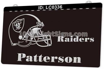 LC0336 Oakland Raiders AFC NFL Helmet Sports