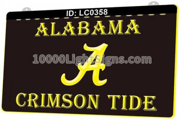 LC0358 Alabama Crimson Tide football
