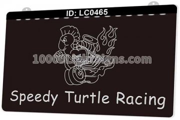 LC0465 Speedy Turtle Racing Motorcycle